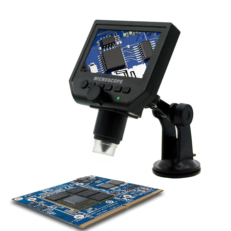 1-600x Digital Electronic Microscope Portable 3.6MP VGA Microscopes 4.3"HD LCD Pcb Motherboard Repair Endoscope Magnifier Camera